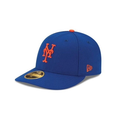 Sapca New Era New York Mets MLB Authentic Collection Low Profile 59FIFTY Fitted - Albastri